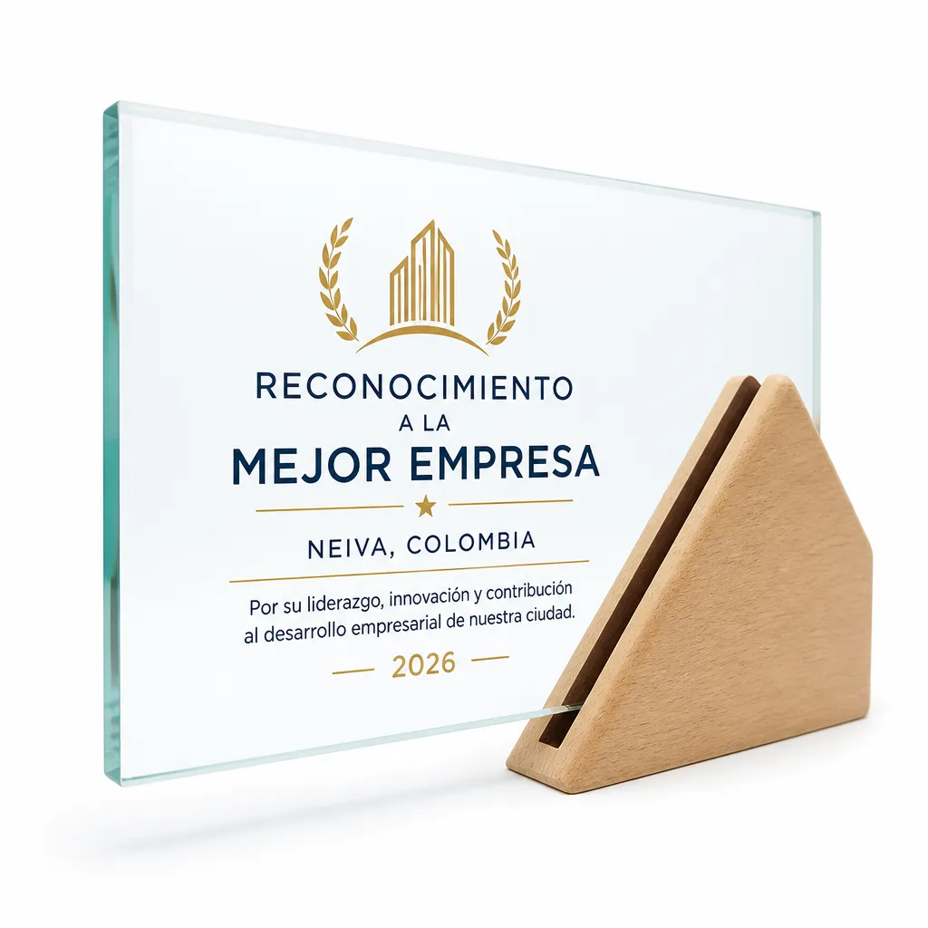 conmemoraciones-en-neiva-con-placas-de-reconocimiento-en-vidrio-y-madera