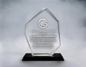 Placas Reconocimiento Hexágono BY16
