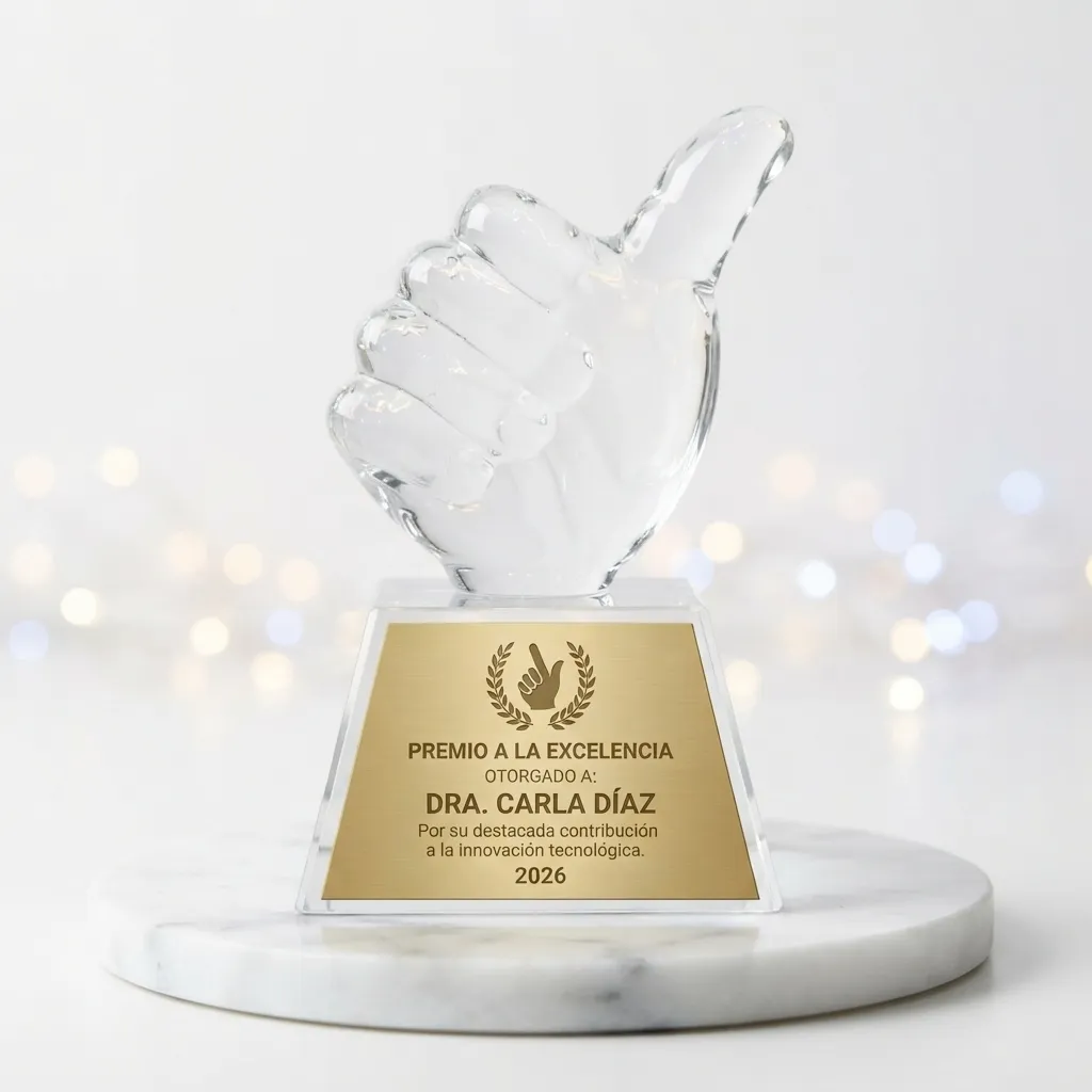 placa-de-reconocimiento-mano-en-cristal-con-pulgar-arriba-en-vidrio-cristal-y-base-en-cristal