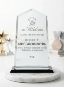 Placas De Reconocimiento Monolito