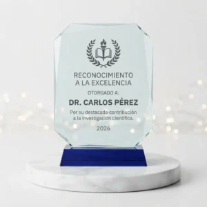 Placa de Reconocimiento Angular
