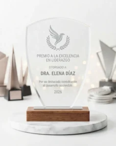 Placas De Reconocimiento Oval