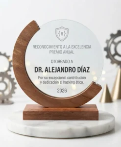 Placas De Reconocimiento Semicirculo